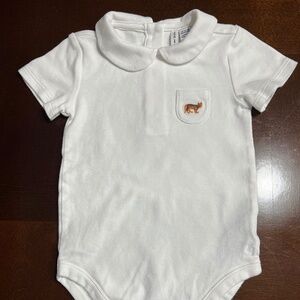 Janie and Jack Collared Tiger Bodysuit